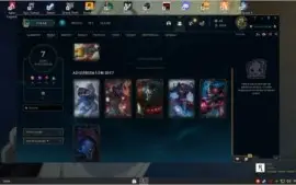 VENDO 4 CONTAS UNRANKED COM SKINS QUE NAO USO MAIS.