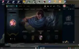 VENDO 4 CONTAS UNRANKED COM SKINS QUE NAO USO MAIS.