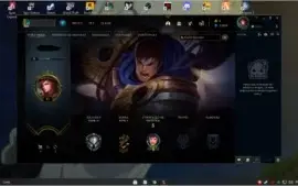 VENDO 4 CONTAS UNRANKED COM SKINS QUE NAO USO MAIS.