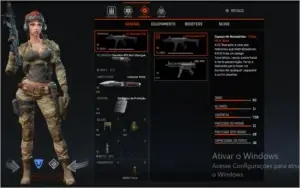Vendo conta Warface com CZ Scorpion EVO 3 A1 e AX308