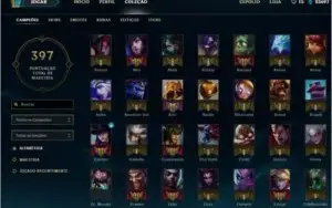 Conta league of legends platina 2 todos os campeões