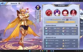 Conta Saint Seiya Awakening top a77