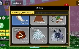 conta de blox fruits