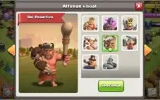Conta clash of clans cv 13 full com skins e obstáculos raros