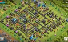 CONTA DE CLASH OF CLANS CV 13 DE GUERRA E DOAÇÕES