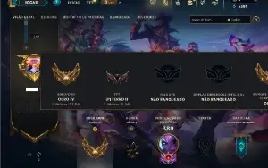 Ouro 4 com 95 Champs e 38 skins