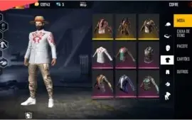 Venda de conta Free Fire