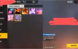 Venda de conta Free Fire