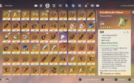 Raiden C2+BIS Nahida Bennett+Falcão Sara+Harpa Celestial