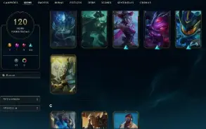 Bronze 4 com TODOS os champs e 120 Skins