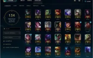 CONTA LEAGUE OF LEGENDS DIAMANTE1 (QUASE MESTRE)