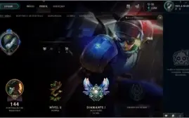 CONTA LEAGUE OF LEGENDS DIAMANTE1 (QUASE MESTRE)