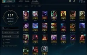 CONTA LEAGUE OF LEGENDS DIAMANTE1 (QUASE MESTRE)