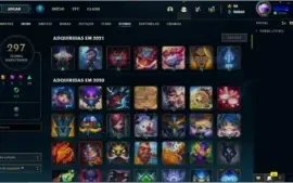Conta diamante 181 skins 5 ultimates 2 misticas