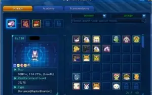 Conta no Server Omegamon AOX