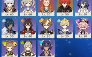 Genshin Impact[Ar 60] Vendendo 48 5⭐ - C3 Raiden/Ayaka + Bis