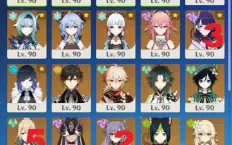 Genshin Impact[Ar 60] Vendendo 48 5⭐ - C3 Raiden/Ayaka + Bis