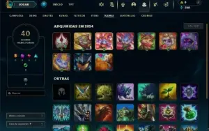Esmeralda 4 com 25 Champs e 2 Skins + 13 Espolios
