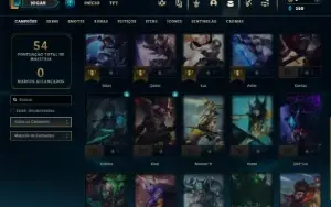 Esmeralda 4 com 25 Champs e 2 Skins + 13 Espolios