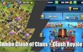 Combo clash royale & clash of clans