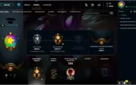 Conta lol GOLD 4 -107 CAMPEÕES - 30 SKINS-5 WARDS -90 ICONES