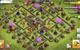 Conta de Clash Of Clans CV 10 - Com cv 9 Full