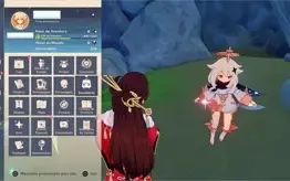 GENSHIN IMPACT AR 11 COM YELAN E A ARMA FALCÃO