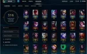 CONTA DE LOL - DIAMOND S6 - SKINS RARAS/CONTA ÚNICA