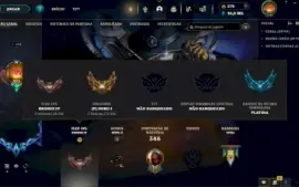 Conta lol e valorant