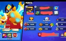 Conta brawl stars 6 lendários passe plus e passe do Bob espo