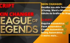 Script + Skin Changer League Of Legends - Entrega Automática