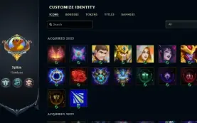 Conta de Lol prata 4, porem com muito dinheiro gasto!