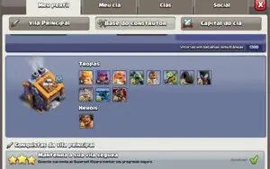 ⭐CONTA CLASH OF CLANS CV14 FULL ⭐
