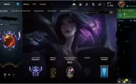 conta de lol diamond 1 15 skins lvl 184