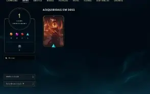 Conta smurf gold 1. Com o mmr bom!