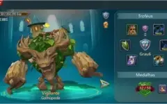 Conta Lords Mobile 64M - Bem adiantada pra t4
