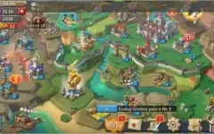 Conta Lords Mobile 64M - Bem adiantada pra t4