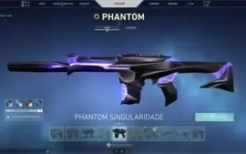 CONTA DE VALORANT MUITA SKIN