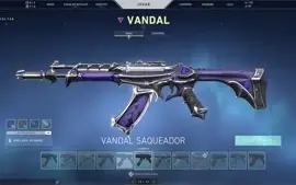 CONTA DE VALORANT MUITA SKIN