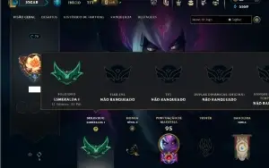 Esmeralda 1 com 55  Champs e 12 Skins + 32 Fragmentos