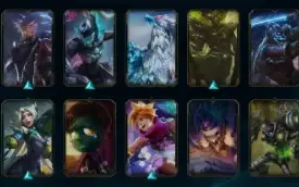 Conta League of Legends, 77 skins e 129 campeões.