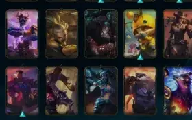 Conta League of Legends, 77 skins e 129 campeões.