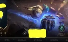 Conta Wildrift Platina 4, MMR alto, 70% de Winrate Main adc