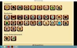 Conta aqw com varios rares