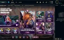conta de lol + valorant