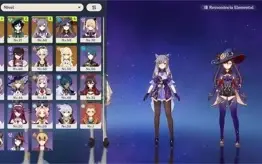 AR41 - Ayaka + Cort. Neblina + Venti + Keqing + Mona e MAIS