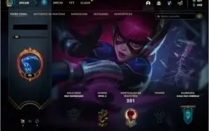 CONTA PERFEITA 81 SKINS 86 CAMPEÕES E MUITO ESPÓLIO!