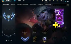 Conta Diamante 4 | 66% Win - Lol (League Of Legends) Elomoon
