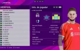 OptionFile PES 2020 PS4/PS5/PC 100% Atualizado Janeiro 2026