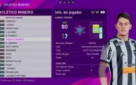 OptionFile PES 2020 PS4/PS5/PC 100% Atualizado Janeiro 2026